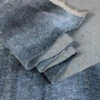 Blue Velvet Furnishing 1 Blue Velvet Furnishing -Croft Mill Store soft furnish blue denim velvet cord soft furnishing fabric close up weight fabric photo