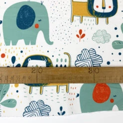 Soft Shell - Funky Safari -Croft Mill Store soft shell funky safari white ruler