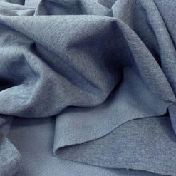 Softshell Melange - Petrol 9 Softshell Melange - Petrol -Croft Mill Store soft shell melang petrol polyester mirco fleece back fabric close up