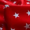 Stars - Scarlet 2 Stars - Scarlet -Croft Mill Store stars scarlet white scarlet red stars print cotton dress craft fabric cu