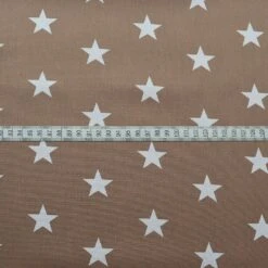 Stars - Taupe 7 Stars - Taupe -Croft Mill Store stars taupe taupe white stars print cotton dress craft fabric s