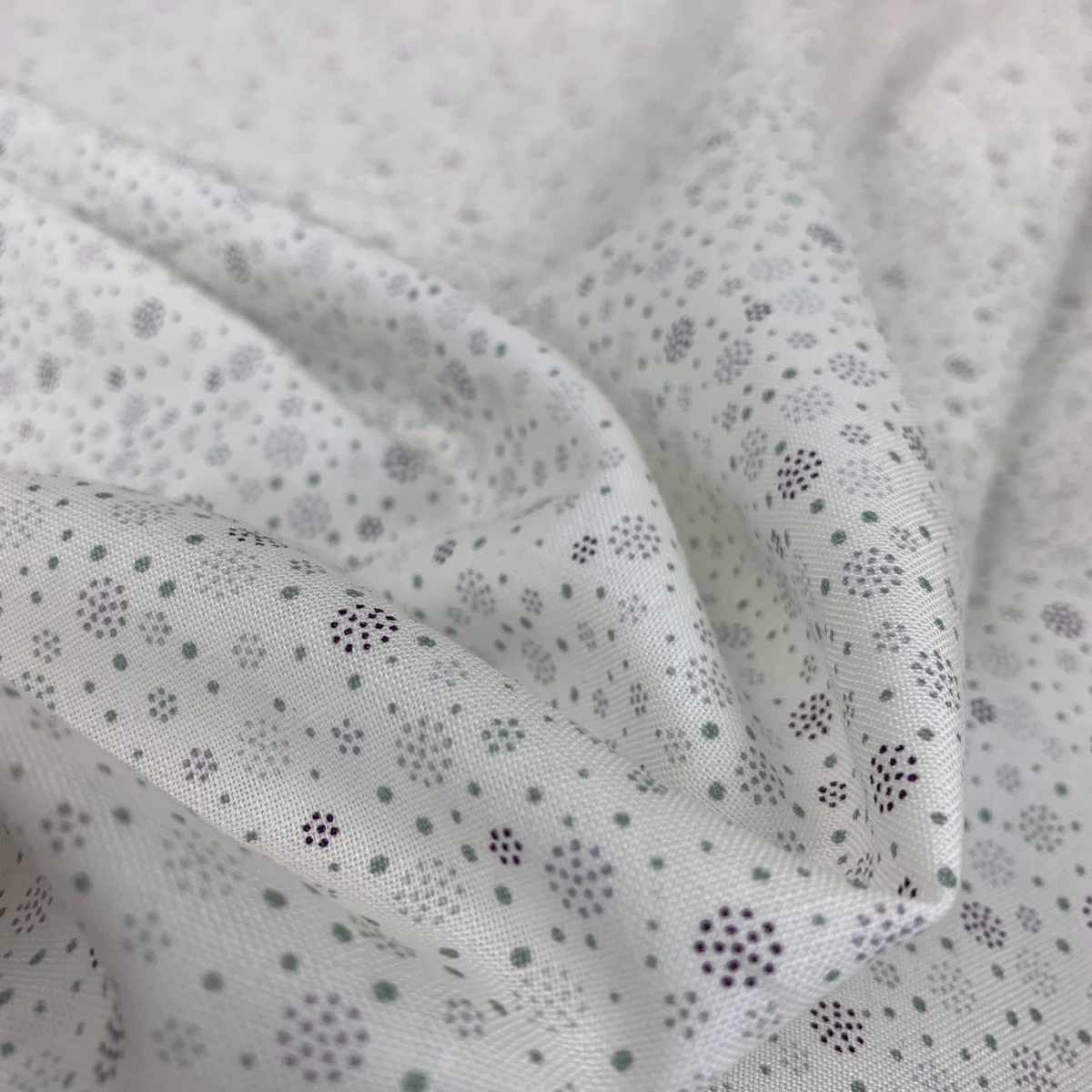 Stof Fabric - Dew Drops - Lavender 3 Stof Fabric - Dew Drops - Lavender