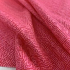 Stof Fabric - Diamonds - Hot Pink