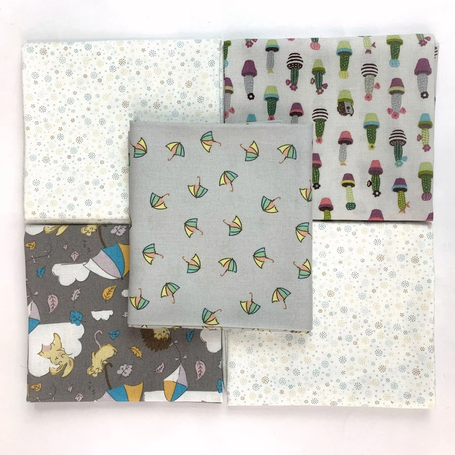 Stof Fabric Fat Quarter - Pack 4 4 Stof Fabric Fat Quarter - Pack 4 - Image 2