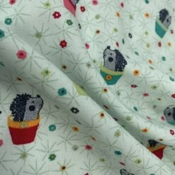 Stof Fabric - Hedgehog Garden