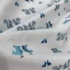 Stof Fabric - Woodland Creatures 2 Stof Fabric - Woodland Creatures -Croft Mill Store stof craft woodland creatures japanese craft cotton fabric blue grey white rabbits birds squirrels fold