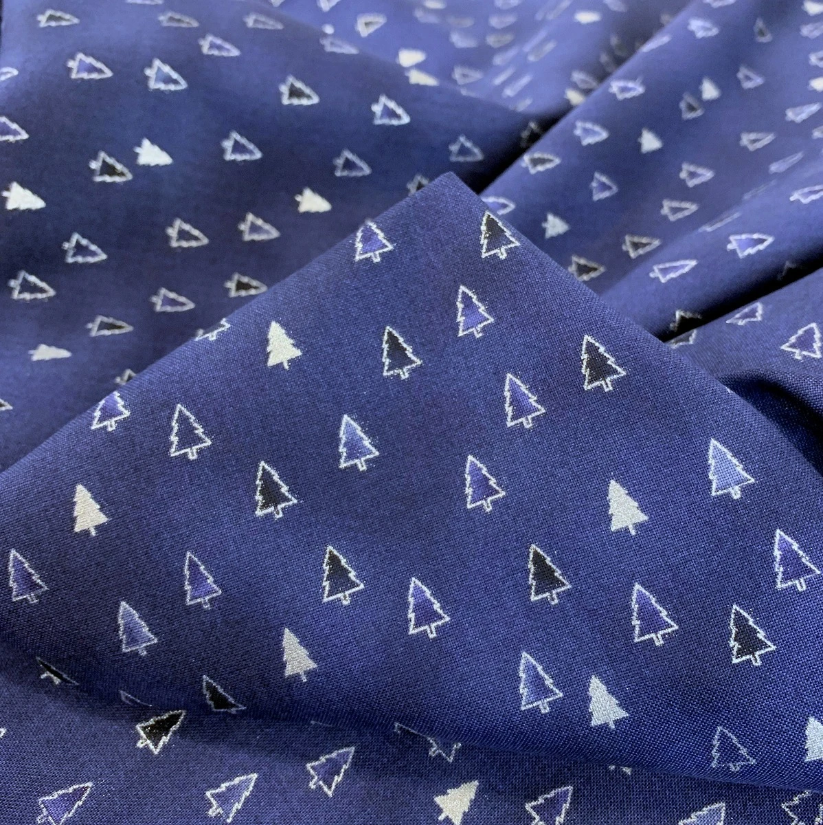 Stof Fabric - Christmas Wonders Blue 5 Stof Fabric - Christmas Wonders Blue - Image 3