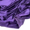 Stretch Velvet - Amethyst 1 Stretch Velvet - Amethyst -Croft Mill Store stretch velvet amethyst purple knitted velour jersey dress fabric cu