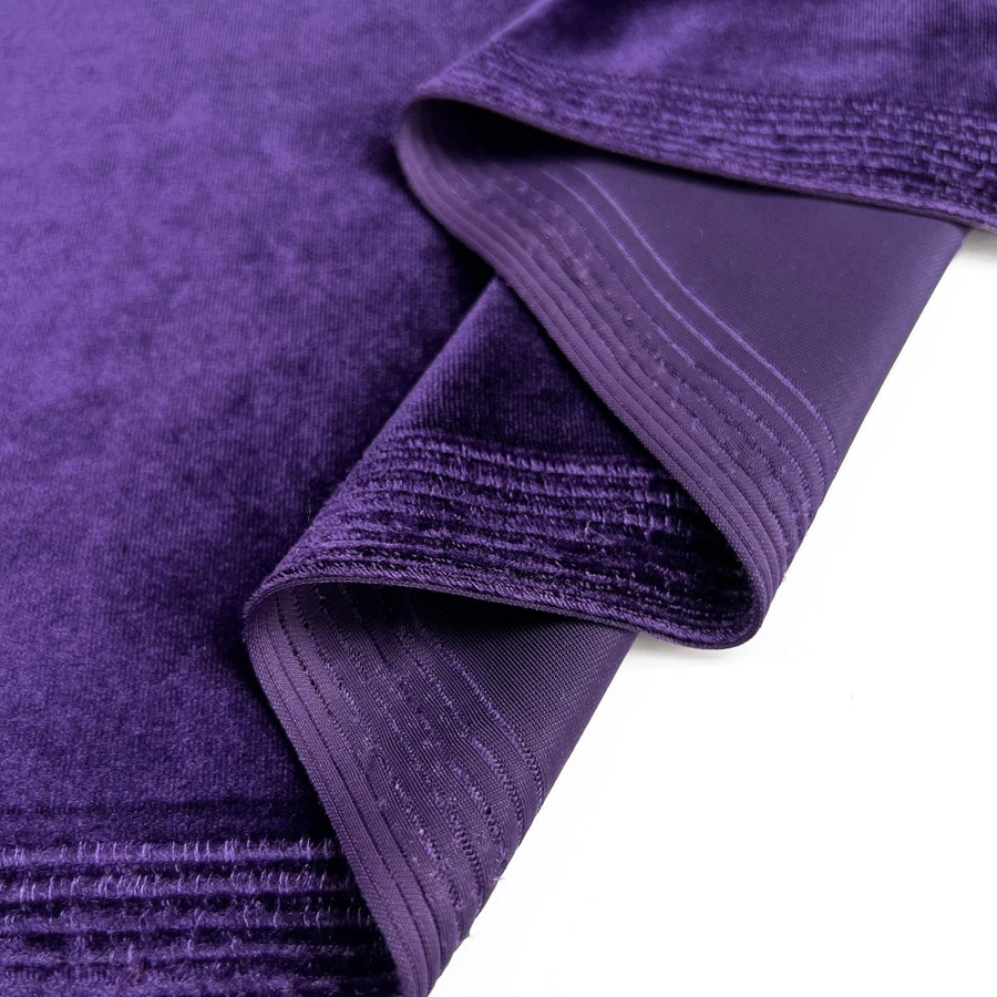 Stretch Velvet - Amethyst 4 Stretch Velvet - Amethyst - Image 2