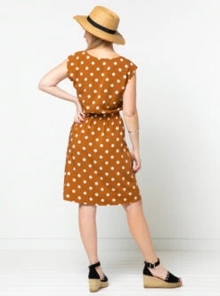 Style Arc - Olivia Dress Pattern (UK 18-30) 12 Style Arc - Olivia Dress Pattern (UK 18-30) -Croft Mill Store style arc olivia dress 3