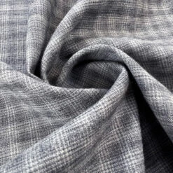 Suits You Sir 9 Suits You Sir -Croft Mill Store superfine wool suiting fabric grey overcheck suits you sir twist