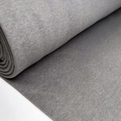 Superior Sweatshirt - Grey Marl 6 Superior Sweatshirt - Grey Marl -Croft Mill Store superior sweatshirt grey marl cotton polyester knitted jersey heavy jogger fabric bolt