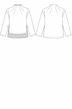 Named - Talvikki Sweater Pattern (XS-XXL) 13 Named - Talvikki Sweater Pattern (XS-XXL) -Croft Mill Store talvikki sweater pattern by named clothing example