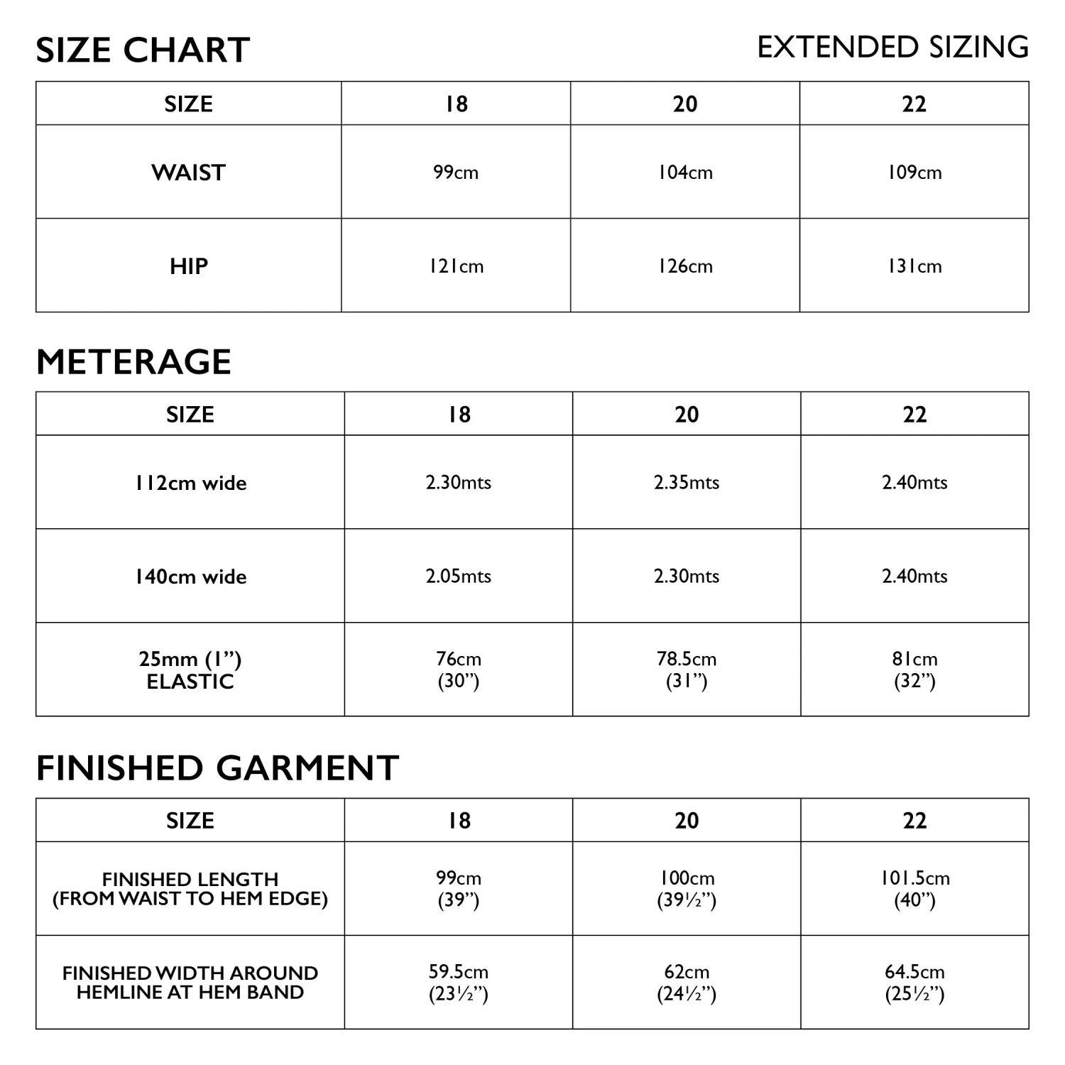 Tessuti - Tamiko Pants Sewing Pattern (Sizes 18-22) 4 Tessuti - Tamiko Pants Sewing Pattern (Sizes 18-22) - Image 2