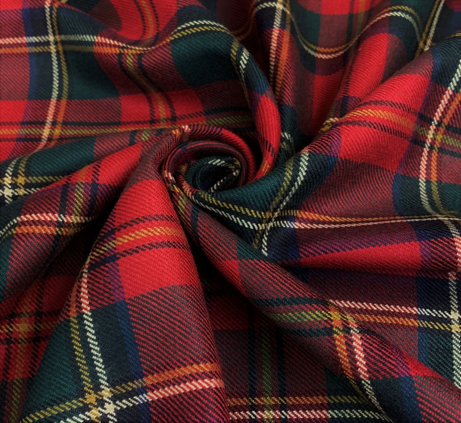 Wool Tartan - Muted - Red 8 Wool Tartan - Muted - Red - Image 6