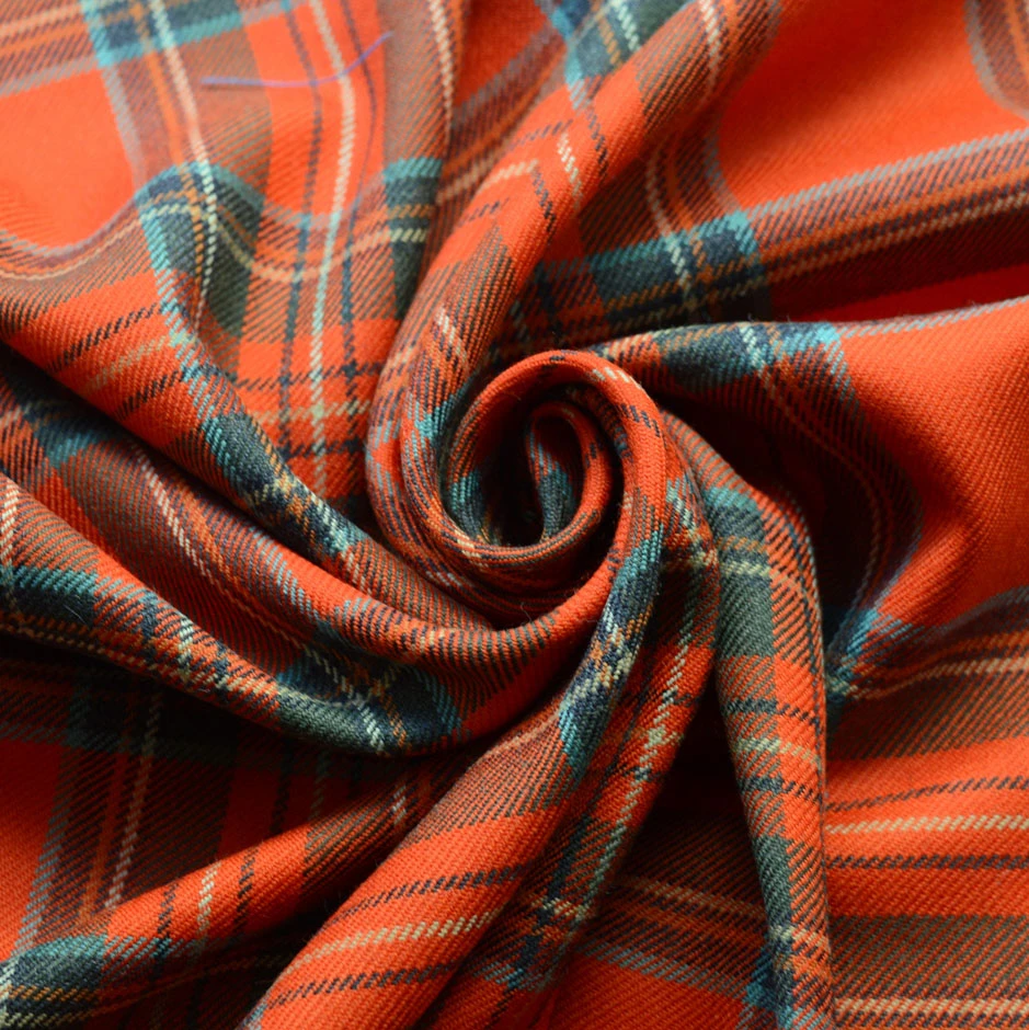Wool Tartan - Muted Royal Stewart 3 Wool Tartan - Muted Royal Stewart