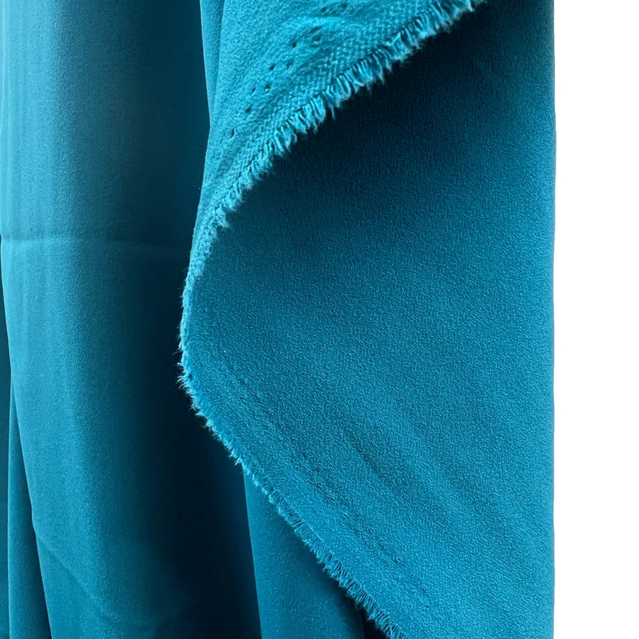 Smooth Crepe - Teal 5 Smooth Crepe - Teal - Image 3