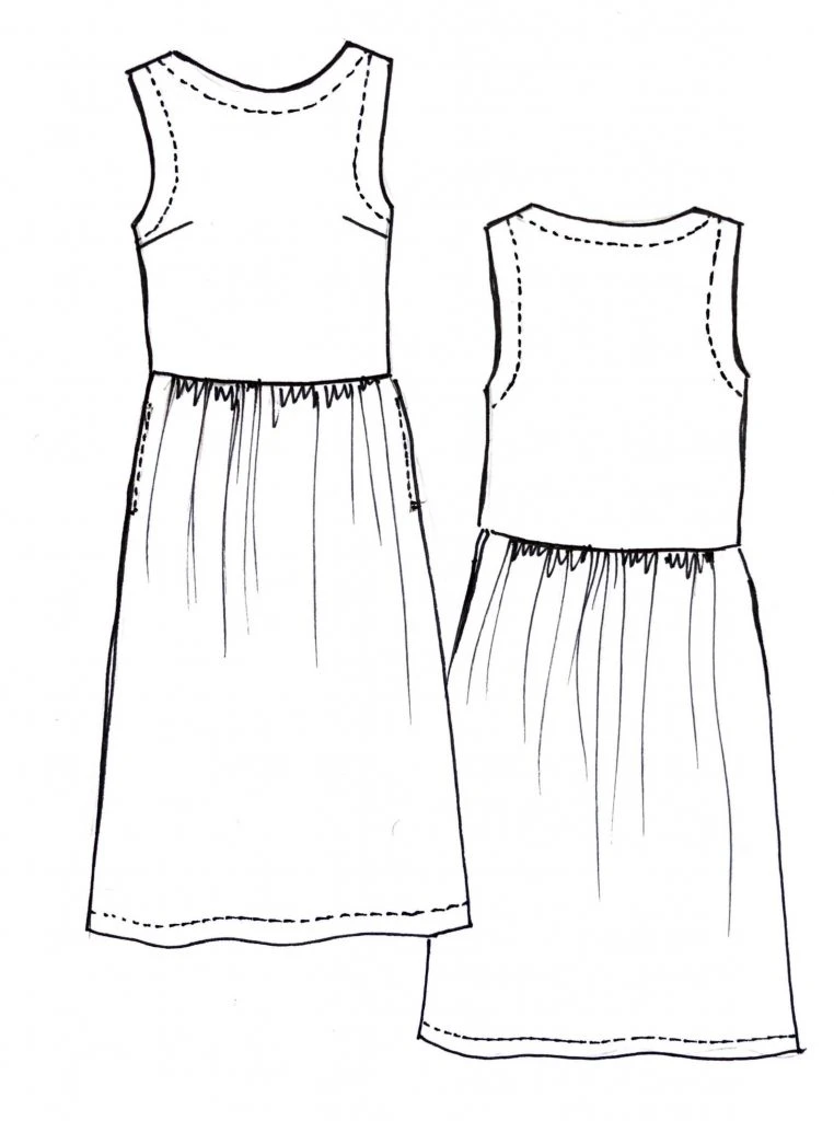 Tessuti - Felicia Pinafore Dress Pattern (Sizes 18-22) 12 Tessuti - Felicia Pinafore Dress Pattern (Sizes 18-22) - Image 10