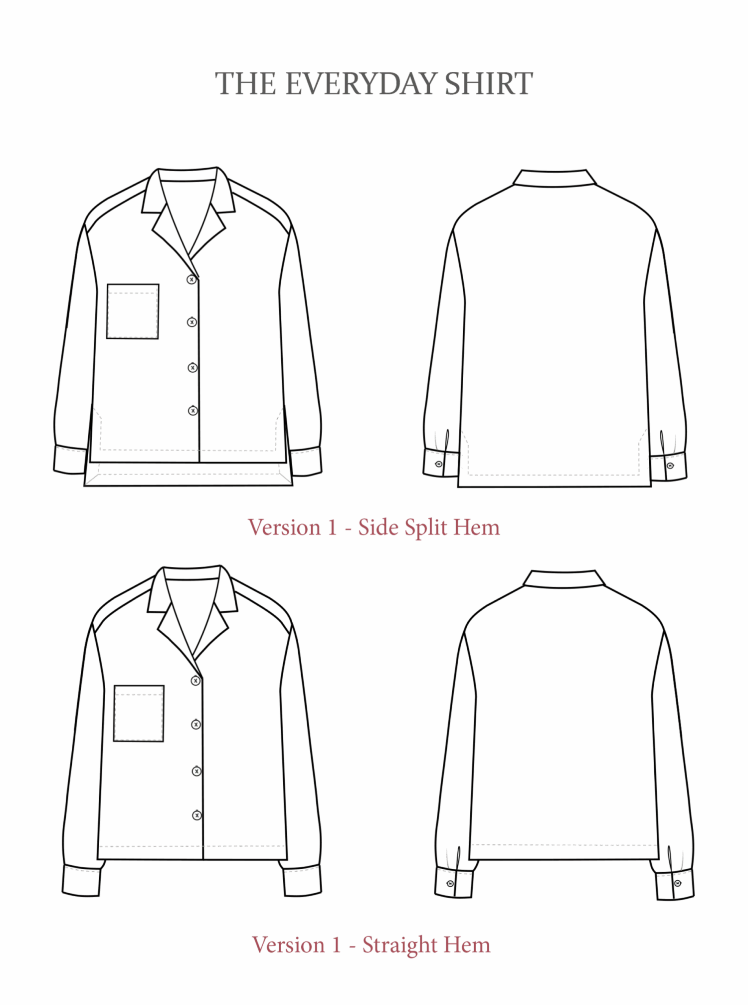 The Avid Seamstress - Everyday Shirt Pattern (UK 6-22) 13 The Avid Seamstress - Everyday Shirt Pattern (UK 6-22) - Image 11