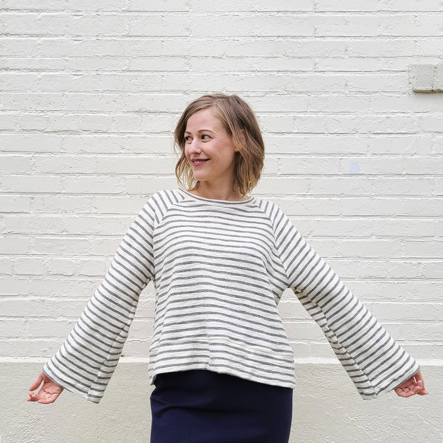 Sew House Seven - Cosmos Sweatshirt & Skirt Pattern (Sizes 00-20) 7 Sew House Seven - Cosmos Sweatshirt & Skirt Pattern (Sizes 00-20) - Image 5