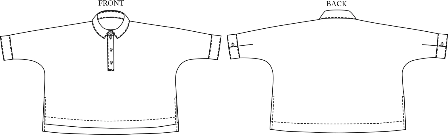 Merchant & Mills - Ellsworth Shirt Pattern (UK 18-28) 14 Merchant & Mills - Ellsworth Shirt Pattern (UK 18-28) - Image 12