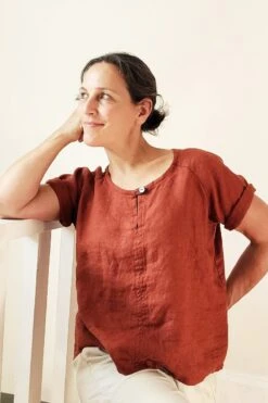 Sew House Seven - Remy Raglan Top Pattern (Sizes 00-20) 16 Sew House Seven - Remy Raglan Top Pattern (Sizes 00-20) -Croft Mill Store the remy raglan top pattern by sew house model 1