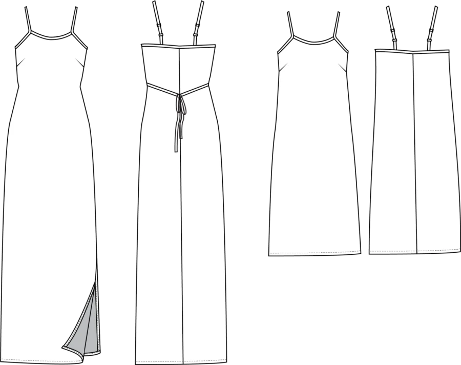 Friday Pattern Company - Saltwater Slip Dress Pattern (Sizes XS-7X) 5 Friday Pattern Company - Saltwater Slip Dress Pattern (Sizes XS-7X) - Image 3