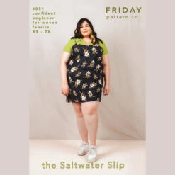 Friday Pattern Company - Saltwater Slip Dress Pattern (Sizes XS-7X)