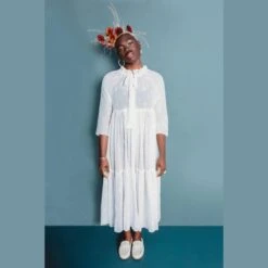 Friday Pattern Company - Wilder Gown Pattern (Sizes XS-7X) 12 Friday Pattern Company - Wilder Gown Pattern (Sizes XS-7X) -Croft Mill Store the wilder gown by friday pattern company fpc022 1