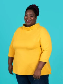 Tilly And The Buttons - Coco Top & Dress Pattern (UK 6-34) -Croft Mill Store tilly and the buttons coco top and dress pattern 3 gallery