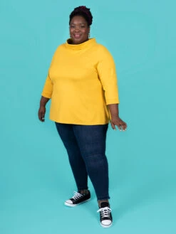 Tilly And The Buttons - Coco Top & Dress Pattern (UK 6-34) -Croft Mill Store tilly and the buttons coco top and dress pattern 4