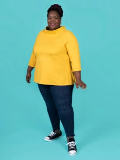 Tilly And The Buttons - Coco Top & Dress Pattern (UK 6-34) -Croft Mill Store tilly and the buttons coco top and dress pattern 4 gallery