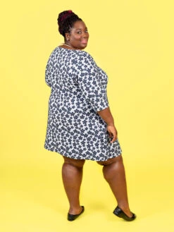 Tilly And The Buttons - Coco Top & Dress Pattern (UK 6-34) -Croft Mill Store tilly and the buttons coco top and dress pattern 6