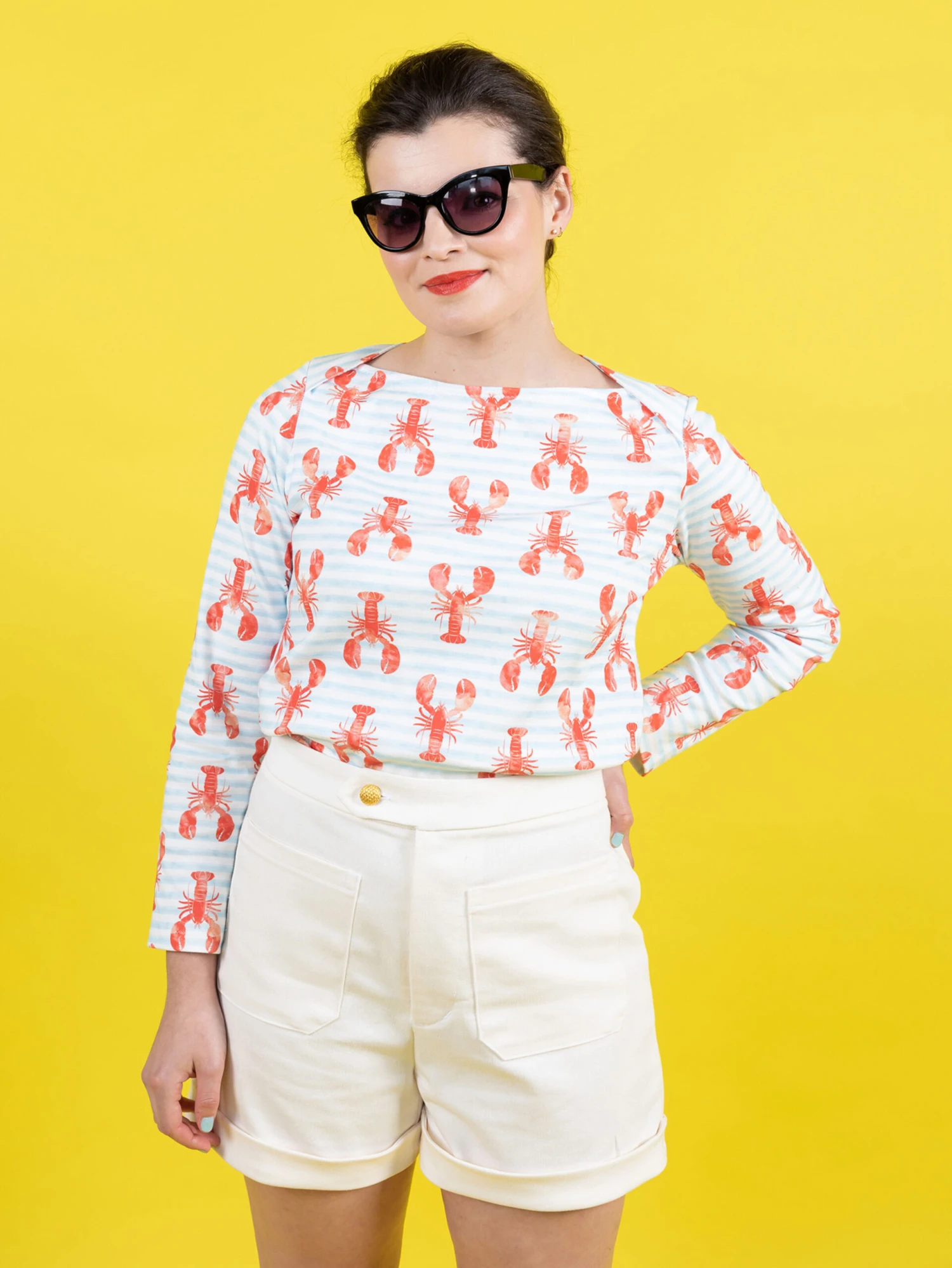 Tilly And The Buttons - Jessa Trousers & Shorts (UK 6-20) 13 Tilly And The Buttons - Jessa Trousers & Shorts (UK 6-20) - Image 11