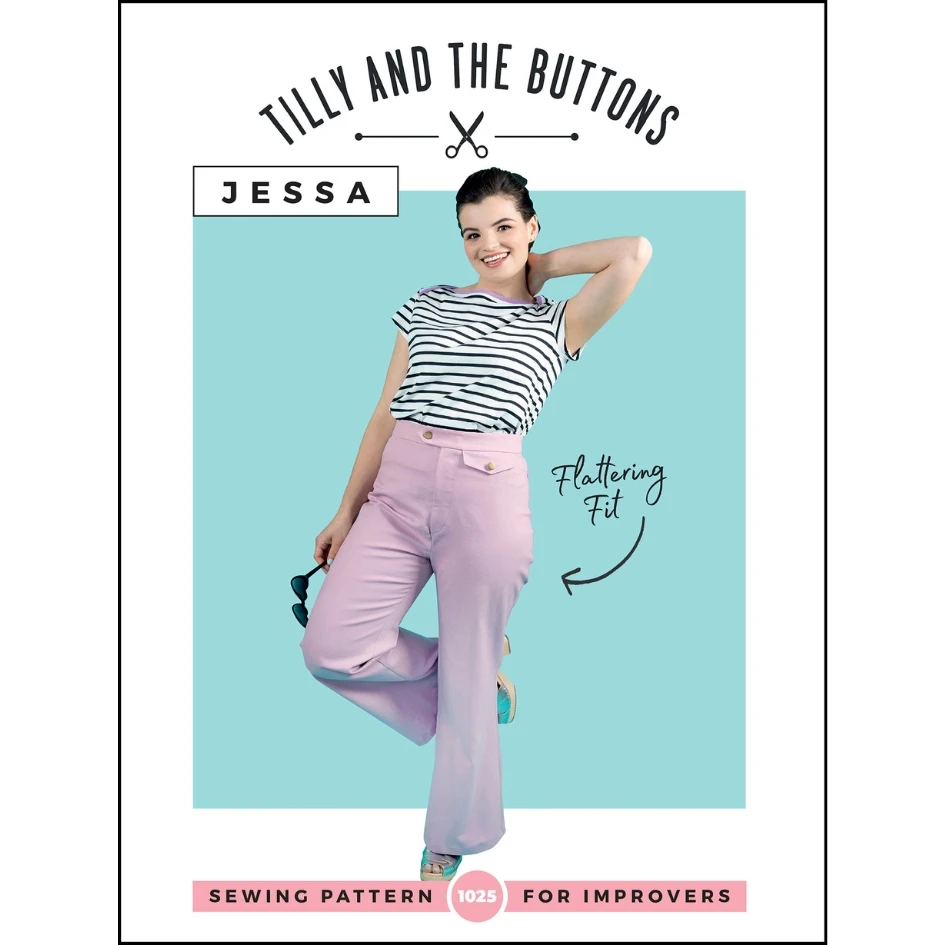 Tilly And The Buttons - Jessa Trousers & Shorts (UK 6-20) 3 Tilly And The Buttons - Jessa Trousers & Shorts (UK 6-20)
