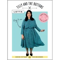 Tilly And The Buttons - Lotta Dress Pattern (UK 6-24)