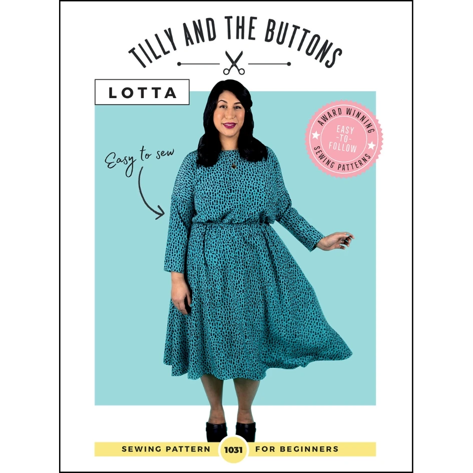 Tilly And The Buttons - Lotta Dress Pattern (UK 6-24) 3 Tilly And The Buttons - Lotta Dress Pattern (UK 6-24)