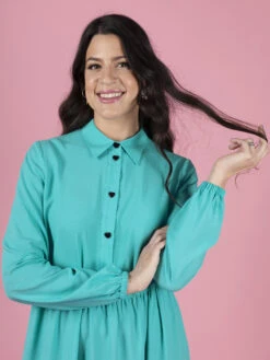 Tilly And The Buttons - Lyra Shirt Dress Pattern (UK 6-34) 31 Tilly And The Buttons - Lyra Shirt Dress Pattern (UK 6-34) -Croft Mill Store tilly and the buttons lyra shirt dress pattern 4