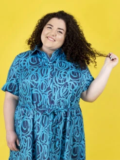 Tilly And The Buttons - Lyra Shirt Dress Pattern (UK 6-34) 35 Tilly And The Buttons - Lyra Shirt Dress Pattern (UK 6-34) -Croft Mill Store tilly and the buttons lyra shirt dress pattern 6