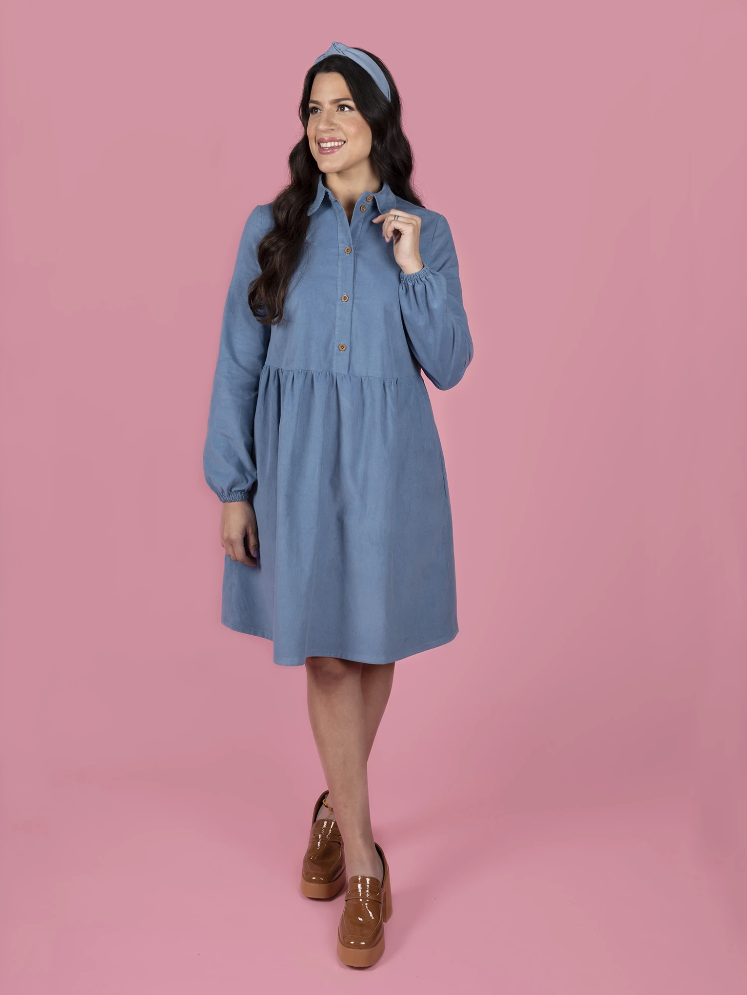 Tilly And The Buttons - Lyra Shirt Dress Pattern (UK 6-34) 17 Tilly And The Buttons - Lyra Shirt Dress Pattern (UK 6-34) - Image 15