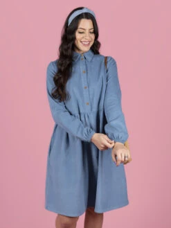Tilly And The Buttons - Lyra Shirt Dress Pattern (UK 6-34) 41 Tilly And The Buttons - Lyra Shirt Dress Pattern (UK 6-34) -Croft Mill Store tilly and the buttons lyra shirt dress pattern 9 gallery