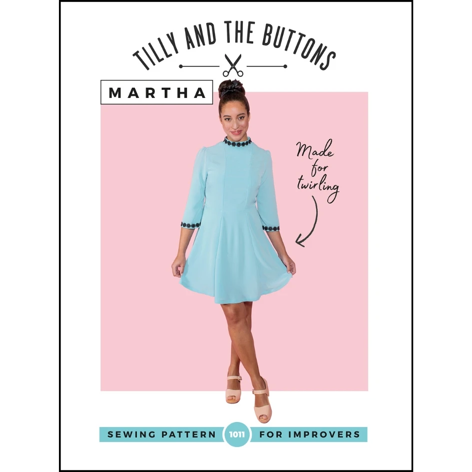 Tilly And The Buttons - Martha Dress Pattern (UK 6-20) 3 Tilly And The Buttons - Martha Dress Pattern (UK 6-20)