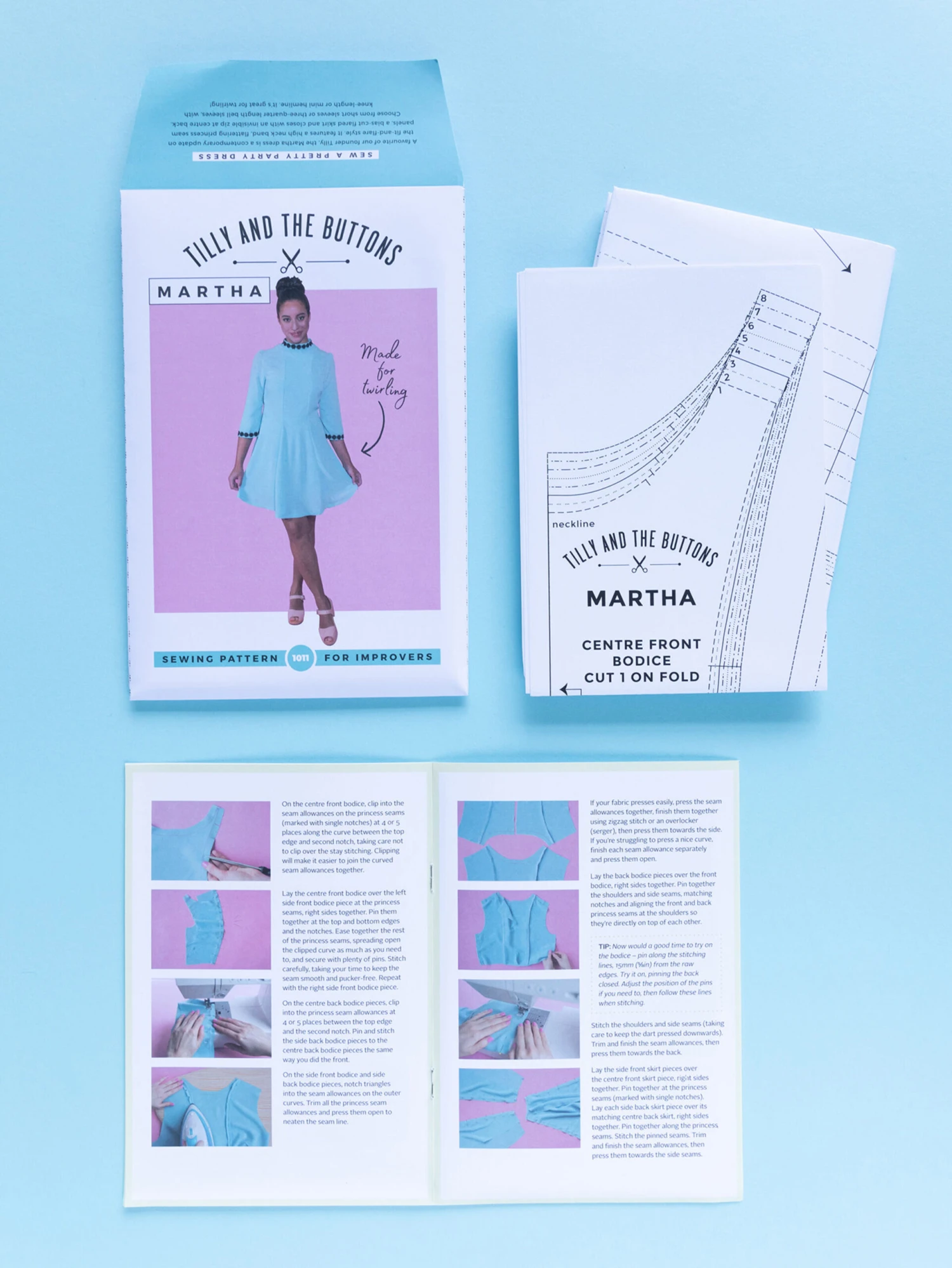 Tilly And The Buttons - Martha Dress Pattern (UK 6-20) 21 Tilly And The Buttons - Martha Dress Pattern (UK 6-20) - Image 19