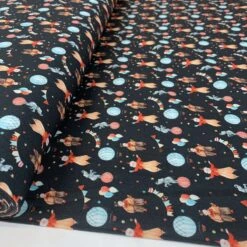 Cotton - Circus 10 Cotton - Circus -Croft Mill Store true craft circus john louden korean crafting fabrics clowns black roll