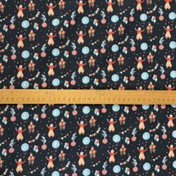 Cotton - Circus 9 Cotton - Circus -Croft Mill Store true craft circus john louden korean crafting fabrics clowns black scale