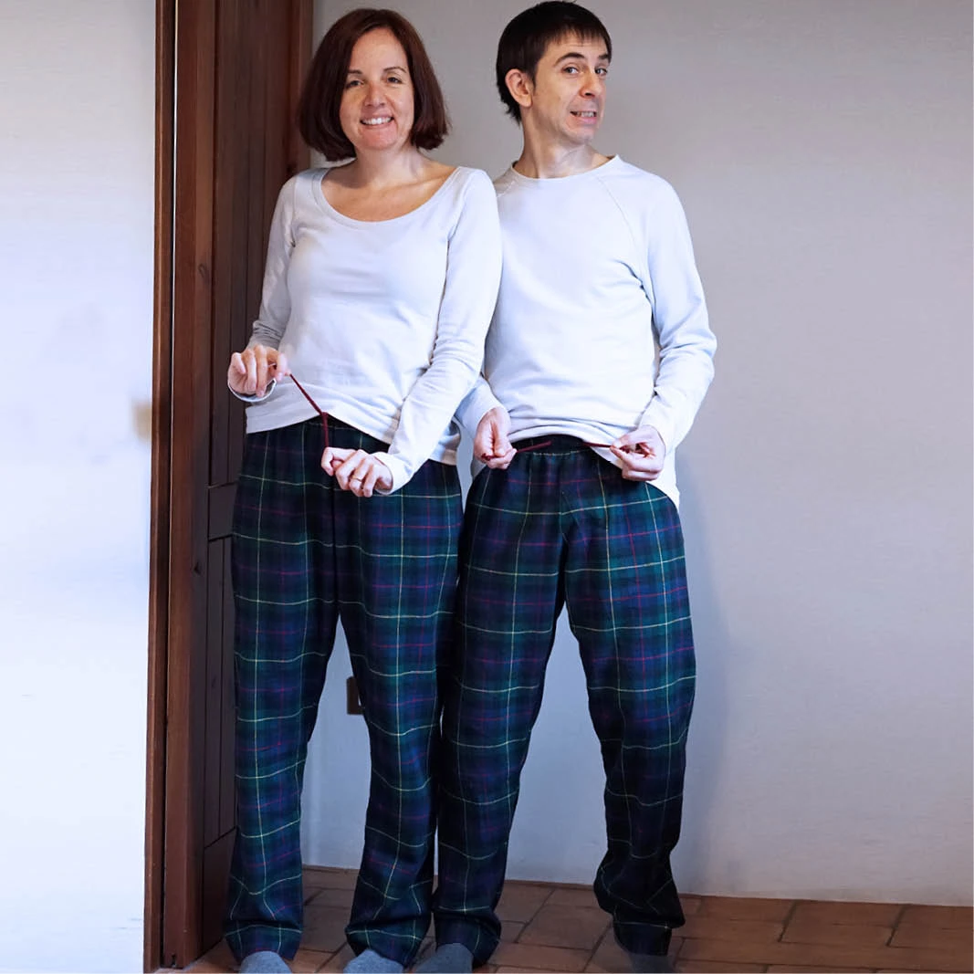 Wardrobe By Me - Unisex Pyjama Pants Pattern (Sizes A-I) 5 Wardrobe By Me - Unisex Pyjama Pants Pattern (Sizes A-I) - Image 3