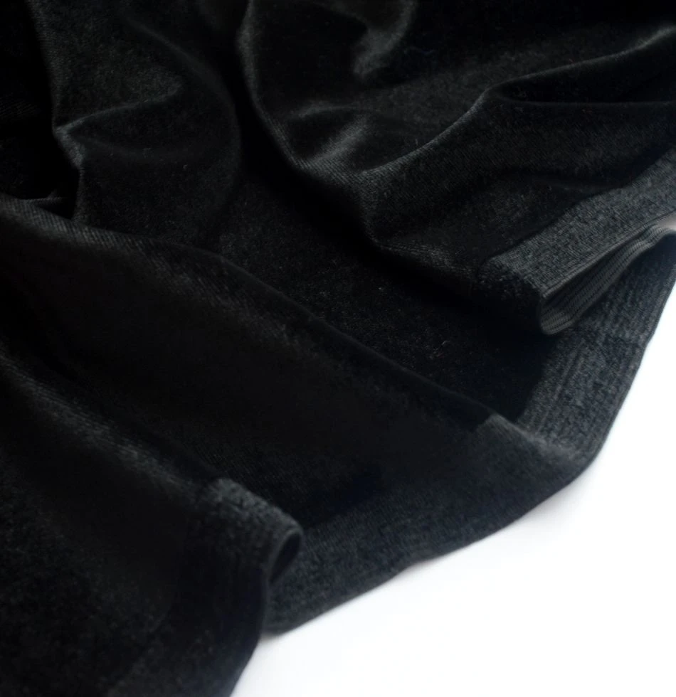 Stretch Velvet - Black 3 Stretch Velvet - Black
