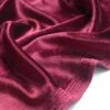 Stretch Velvet - Wine -Croft Mill Store velour wine dress fabric cu