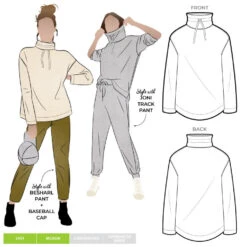 Croft Mill Store 32 Style Arc - Verity Knit Top Pattern (UK 4-16)