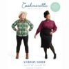 Cashmerette - Vernon Shirt Sewing Pattern (Sizes 12-32) 2 Cashmerette - Vernon Shirt Sewing Pattern (Sizes 12-32) -Croft Mill Store vernon shirt 12 32 size pattern by cashmerette pp2105 cover